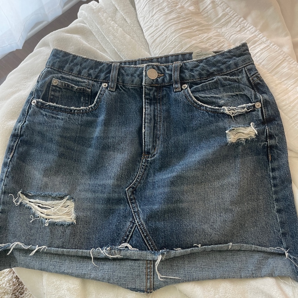 Garage Denim skirt